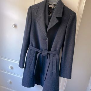 Navy, Woolf, 3 Piece Skirt Suit by EXPRESSIONS
